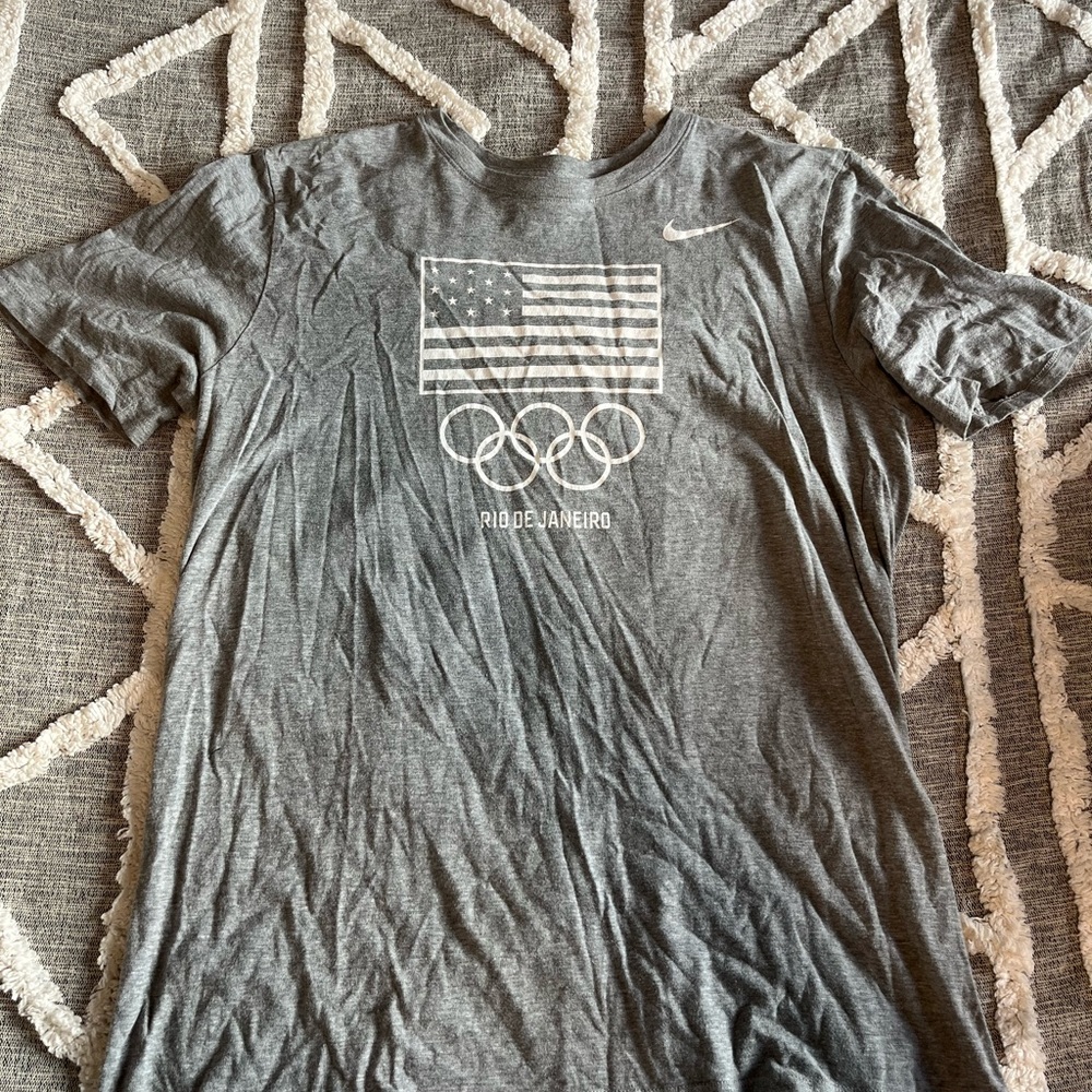 Nike Gray Olympic Flag Men's Tee